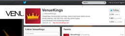 Venue Kings on Twitter